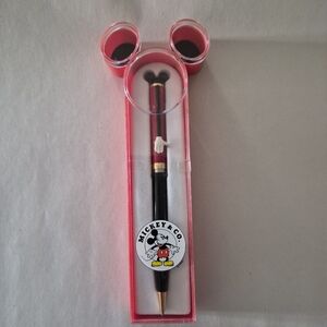 Mickey & Co. Vintagen 1990's Mickey Mouse Pen - Black and Red